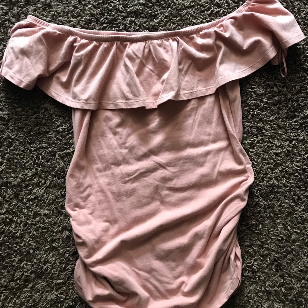 Strapless Maternity Top